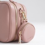 Opakowanie na smoczek i mini portfel 2w1 CONNECT IT blush beige / Joissy