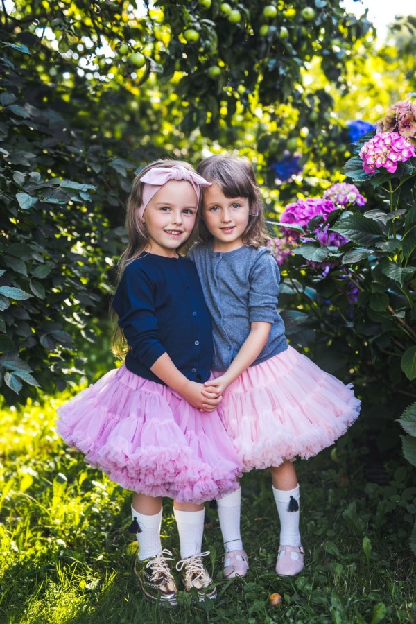 Spódnica Pettiskirt - Brudny Róż RÓŻNE ROZMIARY / Manufaktura Falbanek