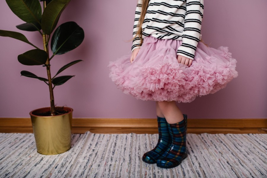 Spódnica Pettiskirt - Brudny Róż RÓŻNE ROZMIARY / Manufaktura Falbanek