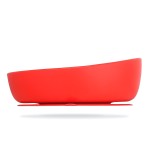 DOIDY BOWL - czerwony talerzyk
