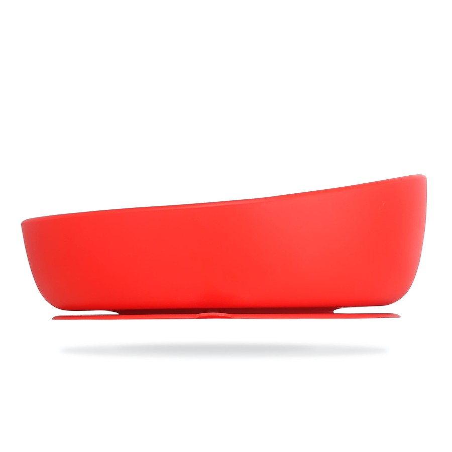 DOIDY BOWL - czerwony talerzyk