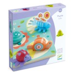 Drewniane puzzle przedstrzenne Lilo / Djeco