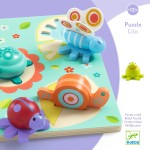Drewniane puzzle przedstrzenne Lilo / Djeco