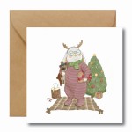 Kartka świąteczna Króliczek / Hi Little