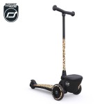 Highwaykick 2 Lifestyle Hulajnoga trójkołowa balansowa z zamykanym schowkiem 2+ Leopard / Scootandride