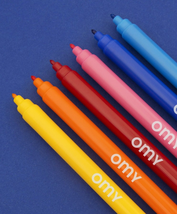 Magiczne flamastry 16szt. / OMY