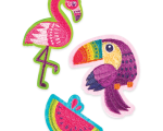 Naprasowanki Patch Em - Tropikalne Ptaki / Ooly