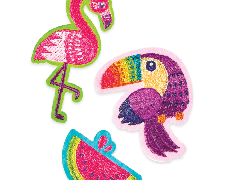 Naprasowanki Patch Em - Tropikalne Ptaki / Ooly
