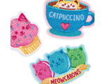 Naprasowanki Patch Em - Kocia Kawiarnia / Ooly