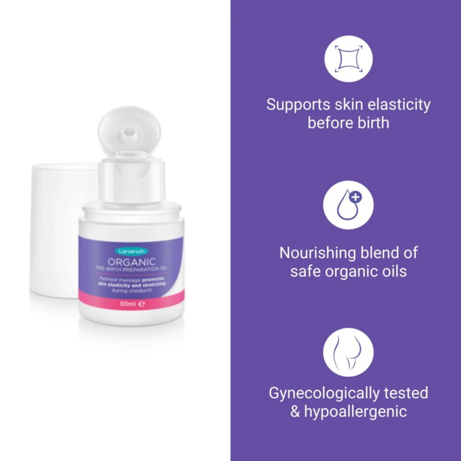 Pericare, przedporodowy olejek do masażu krocza 50ml / Lansinoh
