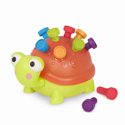 Interaktywny ŻÓŁW edukacyjny – do nauki liczenia i kolorów / B.Toys BX1998Z