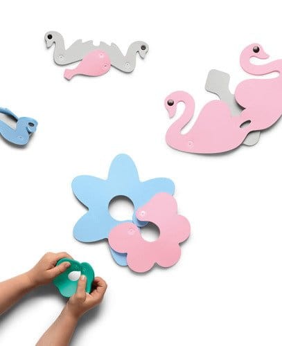 Zestaw puzzli piankowych 3D Quutopia Łabędzie / QUUT