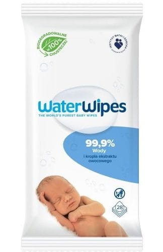 Chusteczki nasączane czystą wodą WaterWipes 28szt.