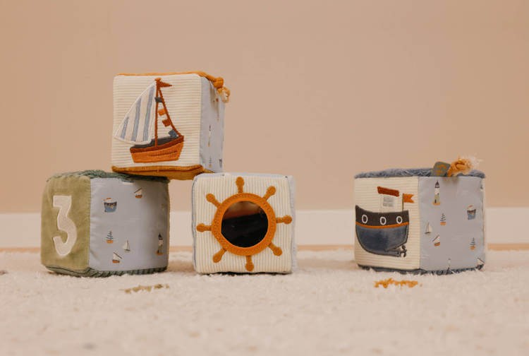 4 Miękkie kostki aktywizujące Sailors Bay /Little Dutch