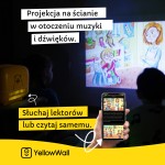 Zestaw startowy. Projektor YellowWall + 4 Multibajki /YellowWall