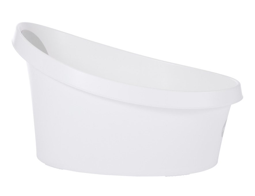 Wanienka Shnuggle Toddler z piankowym oparciem white and grey /Shnuggle