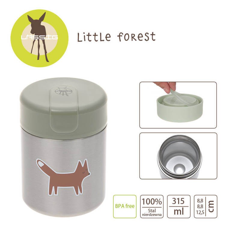 Pojemnik - termos obiadowy 315 ml Little Forest Lisek /Lassig