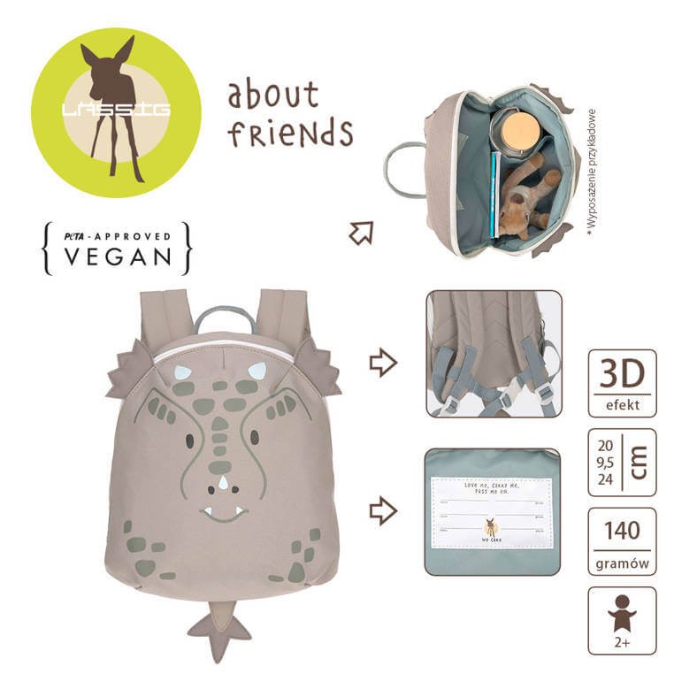 Plecak mini About Friends Smok /Lassig