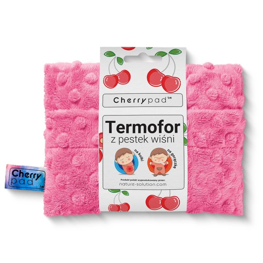 Termofor Cherrypad – Minky Różowy / Nature-solution