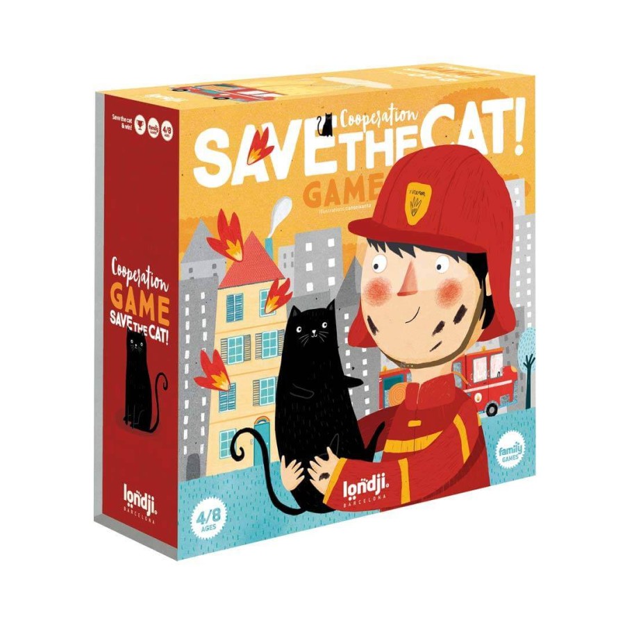 Gra kooperacyjna Save the cat - Uratuj Kotka /Londji