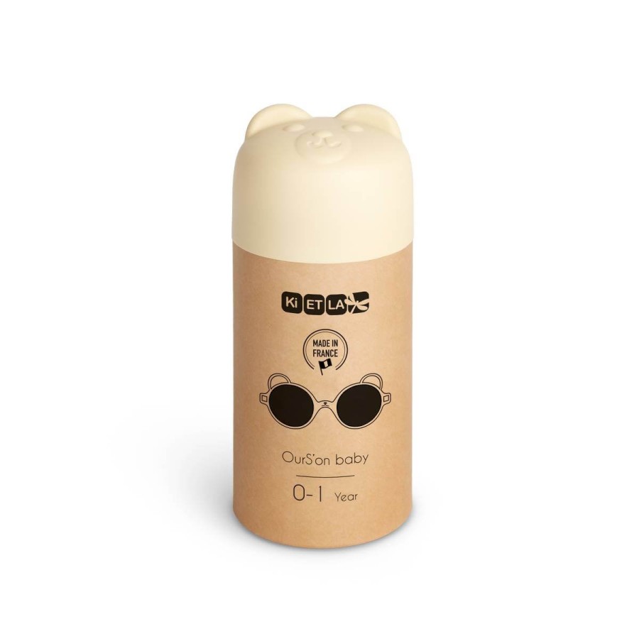 Okulary przeciwsłoneczne OURS'ON cream, rozmiary / Kietla
