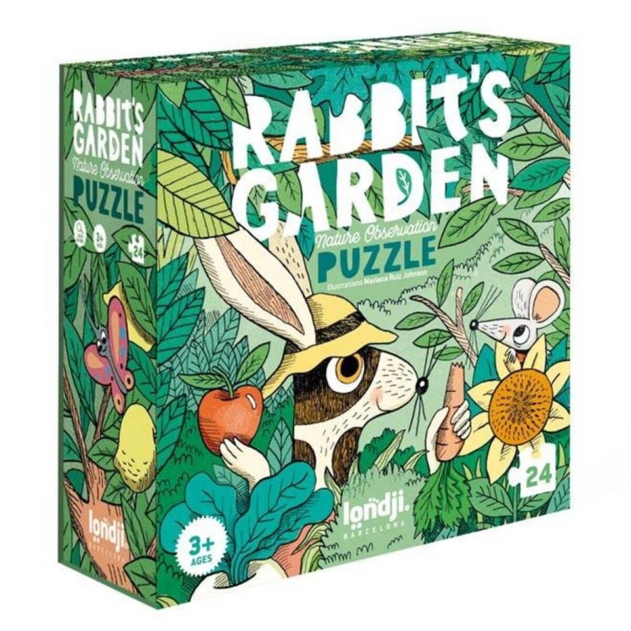 Puzzle dla dzieci Ogród Króliczków /Londji