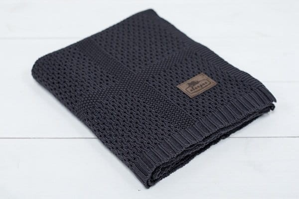 Bambusowy kocyk Ultra Soft Lovely Graphit / Sleepee