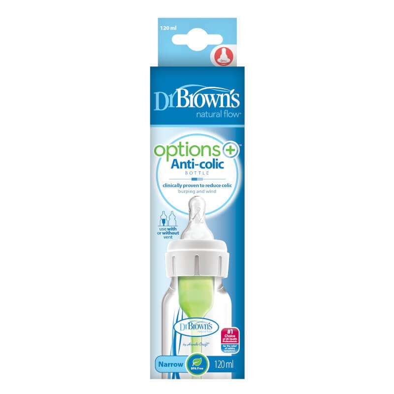 Butelka do karmienia niemowląt 120ml OPTIONS PLUS / Dr Brown's