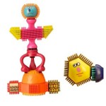 Klocki jeżyki z buźkami /B.Toys