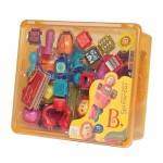 Klocki jeżyki z buźkami /B.Toys