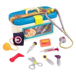 Walizeczka z zestawem akcesoriów lekarskich / B.Toys