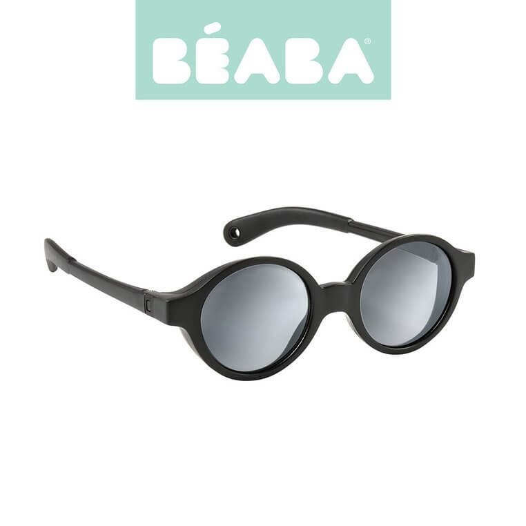 Okulary przeciwsłoneczne dla dzieci 9-24 miesięcy Black /Beaba