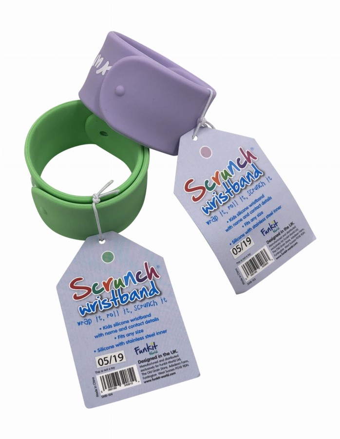 Opaska informacyjna Scrunch - Lila