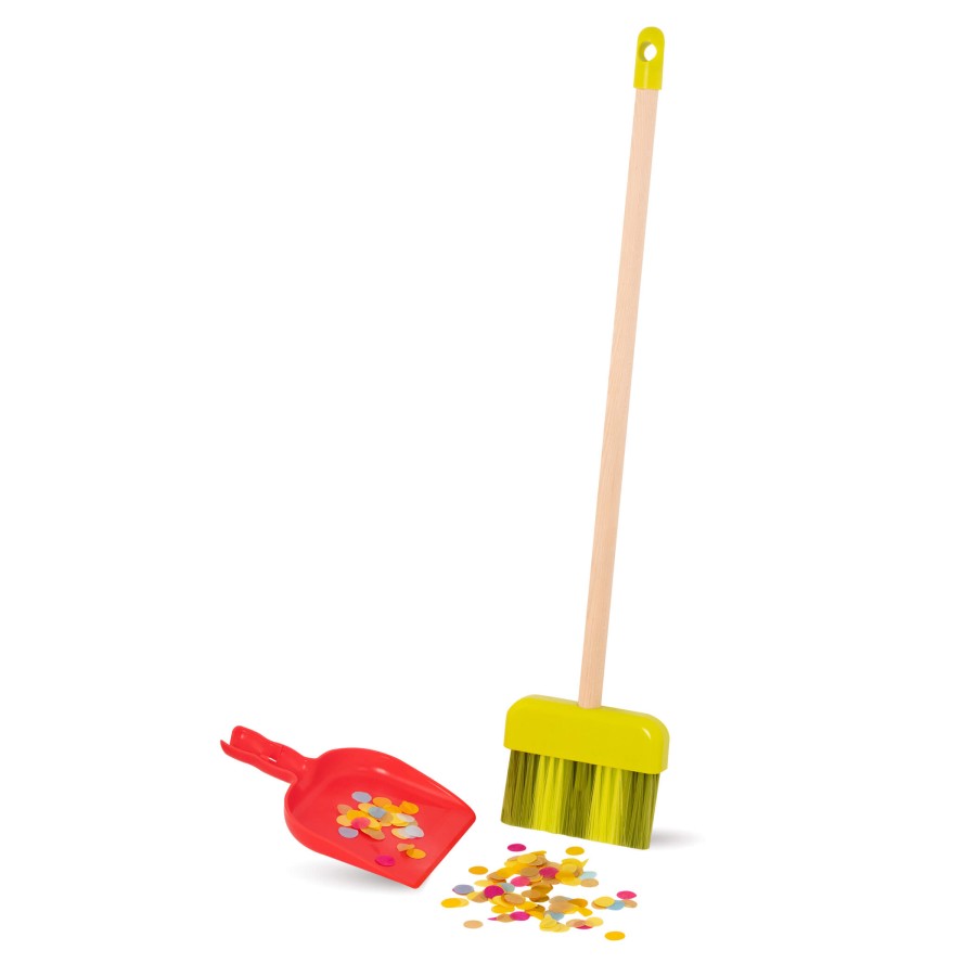 Clean ‘n’ Play – drewniany zestaw do sprzątania /B.Toys