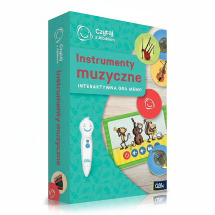 Memo - Instrumenty muzyczne 3+ / Czytaj z Albikiem