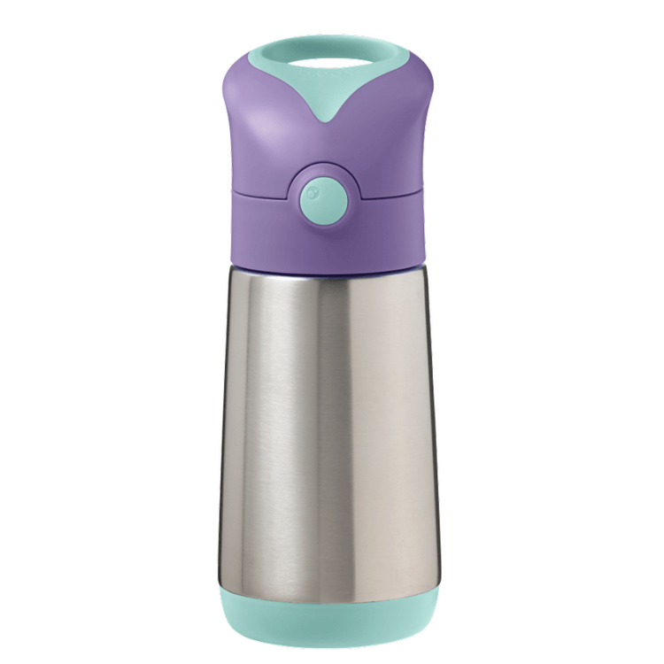 Termobutelka ze słomką LILAC POP 350 ml / b.box