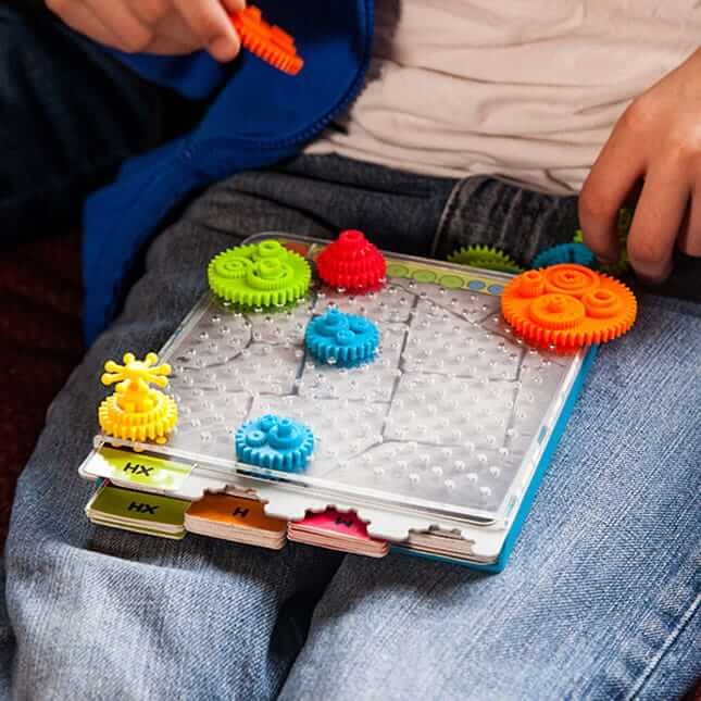 Łamigłówka Kółka Zębate Crankity / Fat Brain Toys