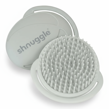 Szczotka Silikonowa do Włosów dla Niemowląt  Grey /Shnuggle