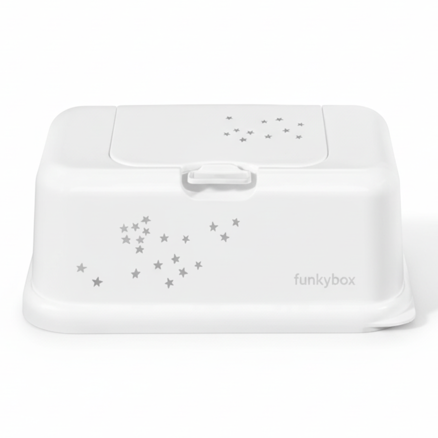 Pojemnik na Chusteczki, White little stars / Funkybox