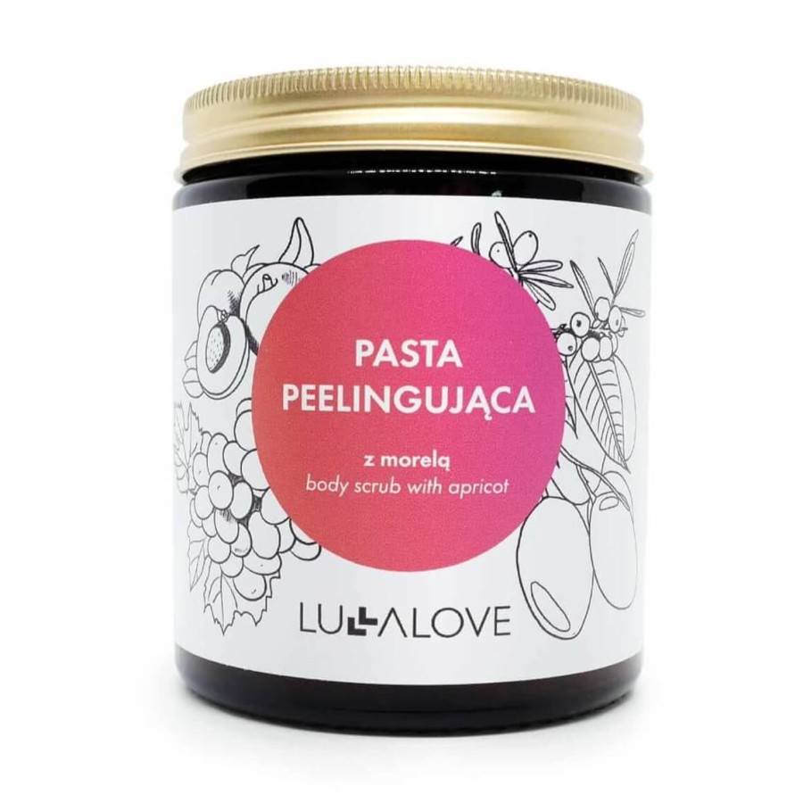 Rozświetlająca pasta peelingująca /Lullalove