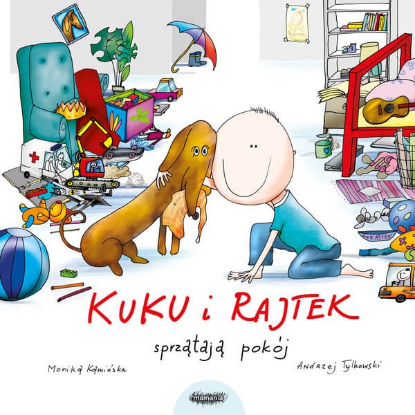 Kuku i Rajtek sprzątają pokój / Mamania
