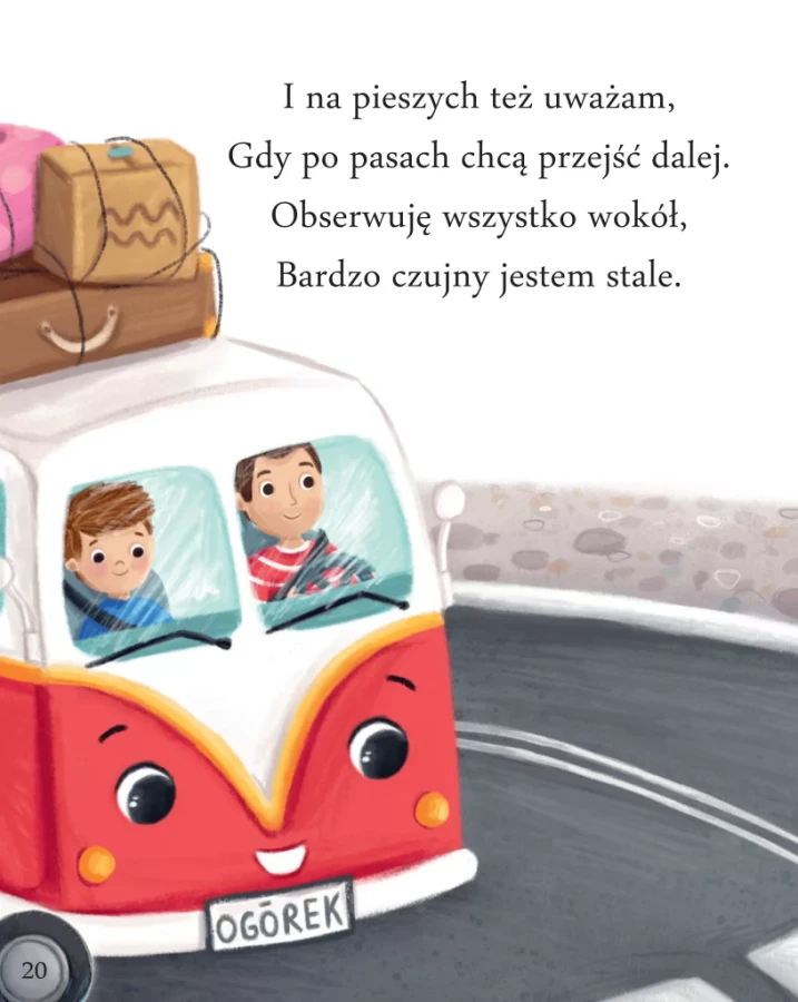 Ogórek w podróży /Martel
