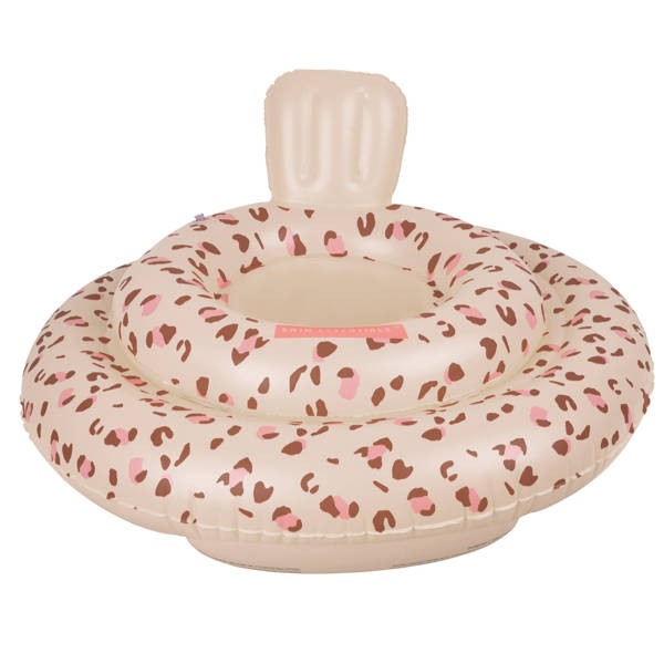 Kółko treningowe dla dzieci Leopard Old Pink / The Swim Essentials