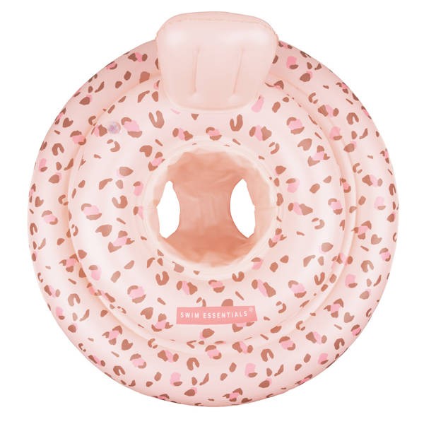 Kółko treningowe dla dzieci Leopard Old Pink / The Swim Essentials