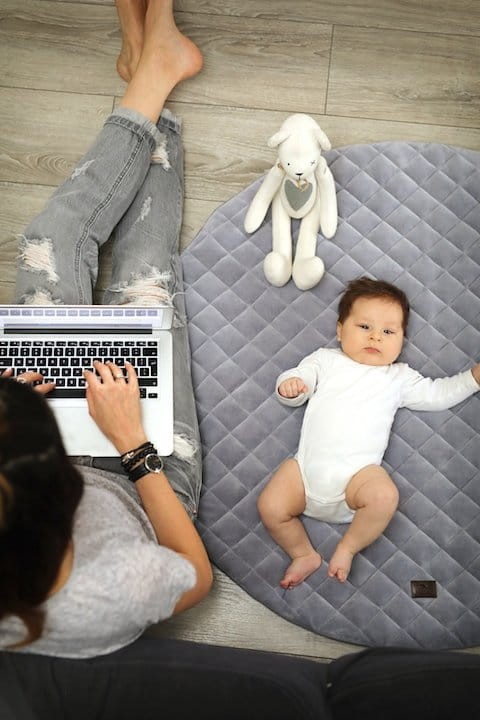 Mata do zabawy Royal Baby Grey / Sleepee