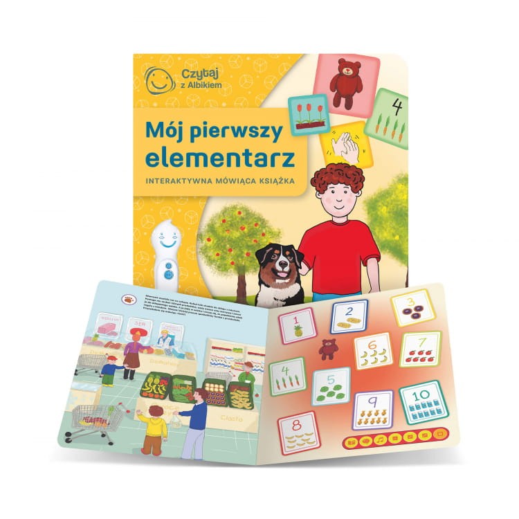 Książka Mój pierwszy elementarz / Czytaj z Albikiem