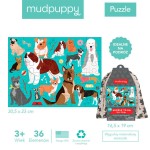 Puzzle podróżne w woreczku Pieski 36 elementów 3+ / Mudpuppy