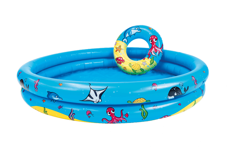 Zestaw: basen, koło treningowe i piłka plażowa / The Swim Essentials