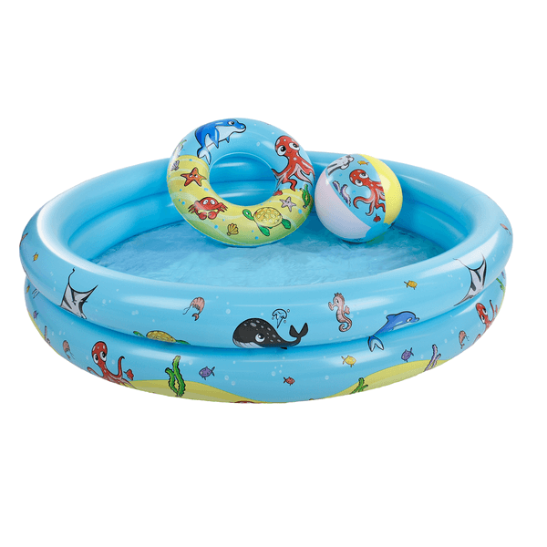 Zestaw: basen, koło treningowe i piłka plażowa / The Swim Essentials