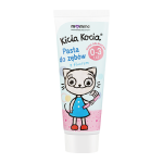 Żelowa pasta do zębów dla dzieci 0-3 o smaku gumy balonowej Kicia Kocia 50 ml /MomMe